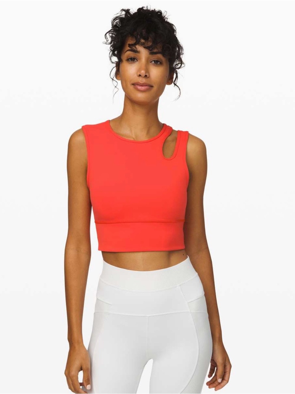 lululemon motion cropped tank